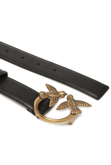 PINKO Дамски колан Love Berry H3 Belt PE 23 PLT01 100125 A0F1 Черен - Mera.bg