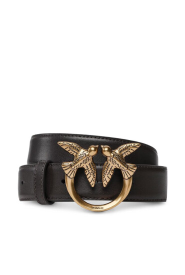 Pinko Дамски колан Love Berry H3 Belt PE 23 PLT01 100125 A0F1 Dark Brown M04Q - Mera.bg