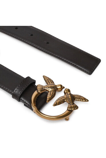 Pinko Дамски колан Love Berry H3 Belt PE 23 PLT01 100125 A0F1 Dark Brown M04Q - Mera.bg