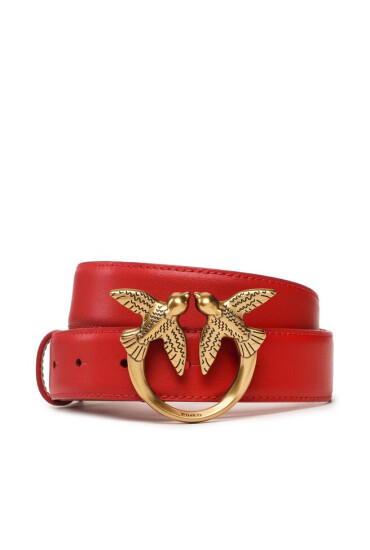 Pinko Дамски колан Love Berry H3 Belt PE 23 PLT01 100125 A0F1 Red R41Q - Mera.bg