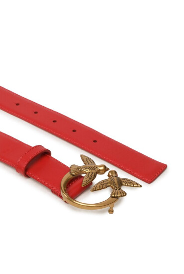 Pinko Дамски колан Love Berry H3 Belt PE 23 PLT01 100125 A0F1 Red R41Q - Mera.bg