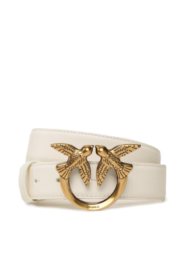 PINKO Дамски колан Love Berry H3 Belt PE 23 PLT01 100125 A0F1 Бял - Mera.bg