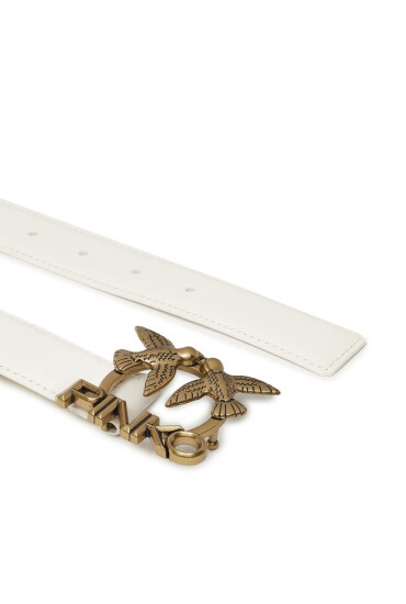 Pinko Дамски колан Love Berry H3 Belt Pe 23 PLT01 100125 A0HX White Z14Q - Mera.bg