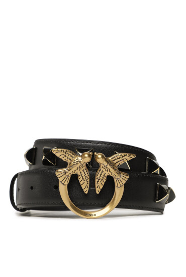 PINKO Дамски колан Love Berry H3 Belt PE 23 PLT01 100125 A0R6 Черен - Mera.bg