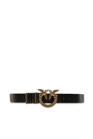 PINKO Дамски колан Love Berry H3 Jewel Belt 20232 PLT01 102138.A1AE Черен - Mera.bg