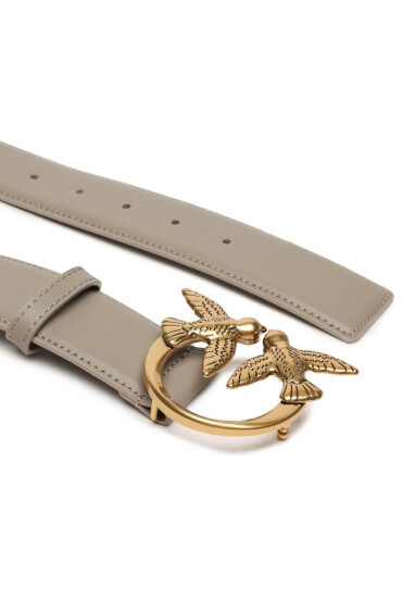 Pinko Дамски колан Love Berry H4 Belt AI 23-23 PLT01 100120 A0F1 Сив - Mera.bg