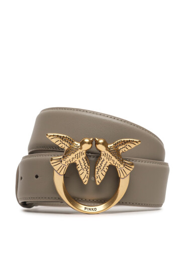 Pinko Дамски колан Love Berry H4 Belt AI 23-23 PLT01 100120 A0F1 Сив - Mera.bg