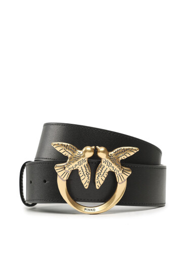 PINKO Дамски колан Love Berry H4 Belt PE 23 PLT01 100120 A0F1 Черен - Mera.bg