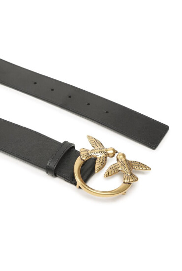 PINKO Дамски колан Love Berry H4 Belt PE 23 PLT01 100120 A0F1 Черен - Mera.bg