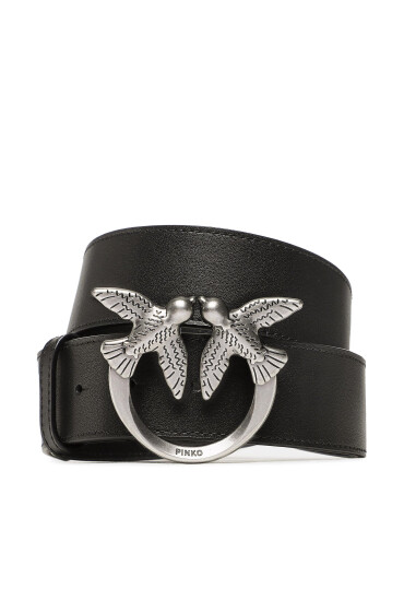 PINKO Дамски колан Love Berry H4 Belt PE 23 PLT01 100120 A0F1 Черен - Mera.bg