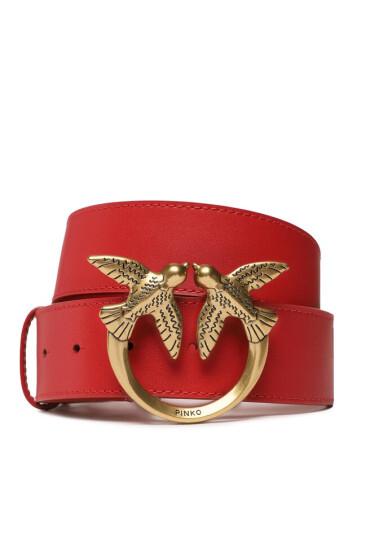 Pinko Дамски колан Love Berry H4 Belt PE 23 PLT01 100120 A0F1 Red R41Q - Mera.bg