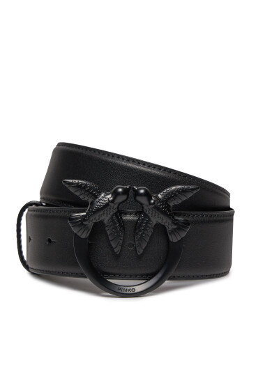 PINKO Дамски колан Love Berry H4 Belt. PE 24 PLT01 100120 A1K2 Черен - Mera.bg
