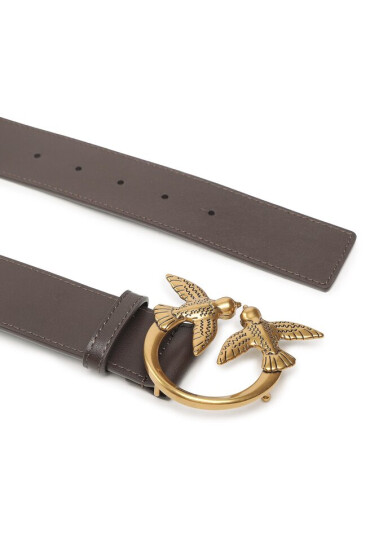 Pinko Дамски колан Love Berry H4 PE 23 PLT01 100120 A0F1 Dark Brown M04Q - Mera.bg