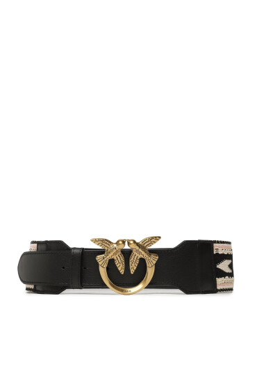 PINKO Дамски колан Love Berry Native H6 Belt 20231 PLT01 100825.A0QS Бежов - Mera.bg
