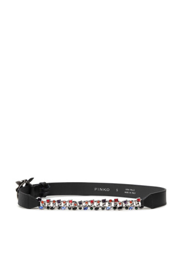 PINKO Дамски колан Love Chandelier Belt H3 20222 PLT01 1H214A.A088 Черен - Mera.bg