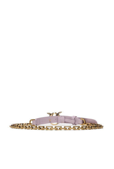 Pinko Дамски колан Love Day Chain H2 Belt PE 23 PLT01 100133 A0F1 Виолетов - Mera.bg