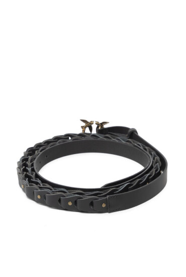PINKO Дамски колан Love Duble Belt H2 2022 PLT01 1H2114 Y7SP Черен - Mera.bg