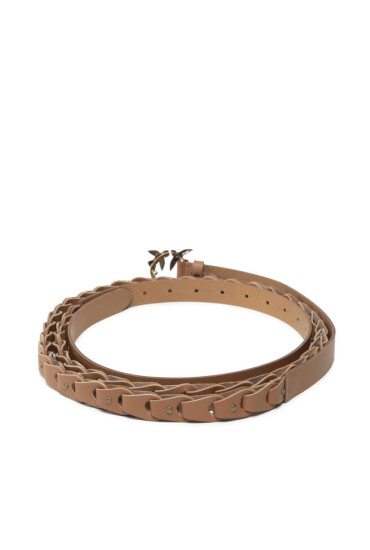 PINKO Дамски колан Love Duble Belt H2 20221 PLT01 1H2114.Y7SP Кафяв - Mera.bg