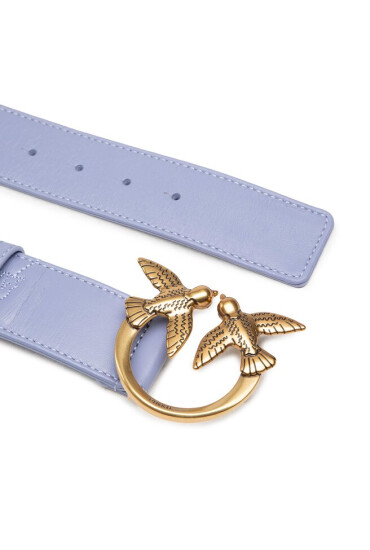 Pinko Дамски колан Love Puff Birds H4 Belt AI 22-23 PLT01 1H213J A083 Purple Y79Q - Mera.bg