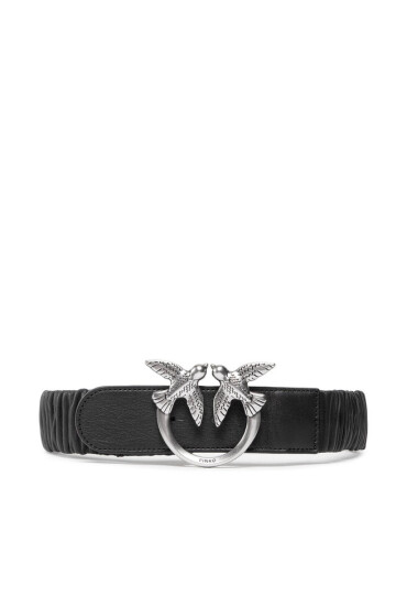Pinko Дамски колан Love Ruffle 1 H4 Belt . 20222 PLT01 1H212R Y87E Black Z99O - Mera.bg