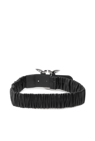 Pinko Дамски колан Love Ruffle 1 H4 Belt . 20222 PLT01 1H212R Y87E Black Z99O - Mera.bg