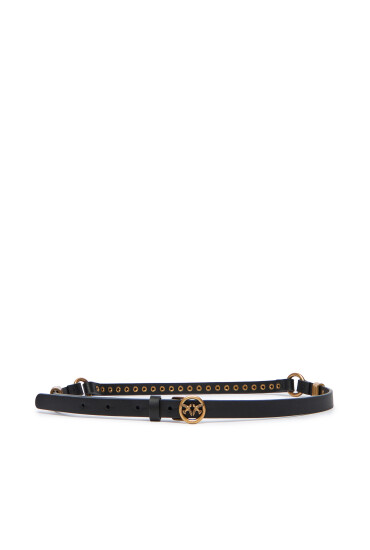 PINKO Дамски колан Studs Belt H 12 AI 25-26 105872 A0F1 Черен - Mera.bg
