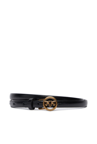 PINKO Дамски колан Thin Belt H1 20252 PLT11 05481.A2QP Черен - Mera.bg