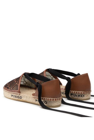 Pinko Еспадрили Angelica PE 22 BLKS1 1H2119 Y86A Кафяв - Mera.bg