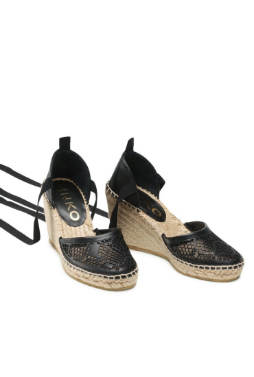Pinko Еспадрили Patty Sandalo PE 22 BLKS1 1H211A Y86A Black Z99 - Mera.bg