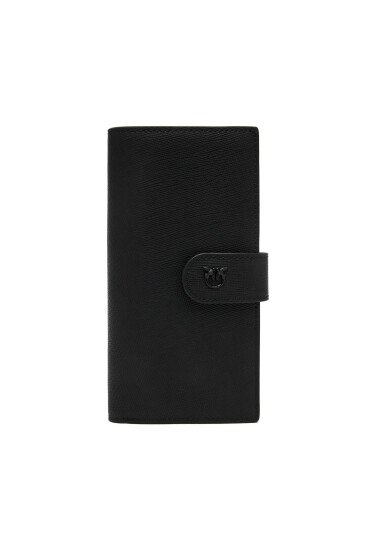 PINKO Голям дамски портфейл Continental Wallet PE 25 PCPL 104354 A29P Черен - Mera.bg