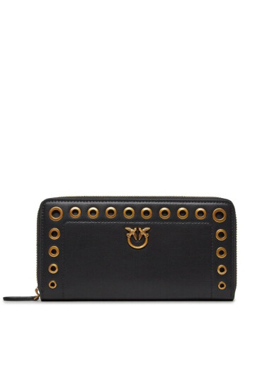 Pinko Голям дамски портфейл Ryder Zip Around AI 23-24 PCPL 100250 A17M Black Z99Q - Mera.bg