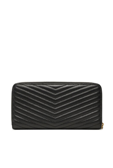 PINKO Голям дамски портфейл Ryder Zip Around PE 23 PCPL 100250 A0GK Черен - Mera.bg