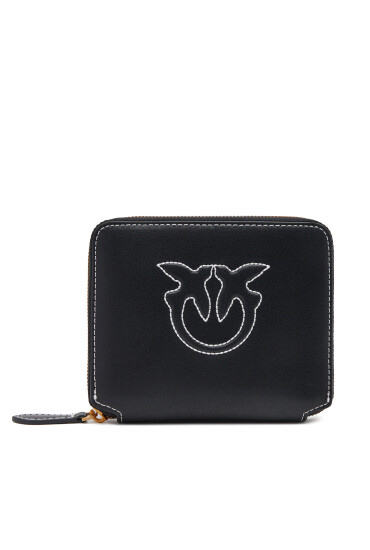 PINKO Голям дамски портфейл Taylor Zip Around PE 25 PCPL 100249 A2AN Черен - Mera.bg