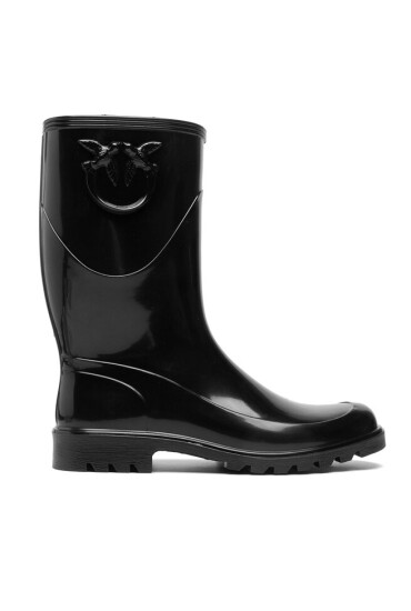Pinko Гумени ботуши Gioia Stivale 20221 BLKS1 1H2129.Y87M Black Z99 - Mera.bg