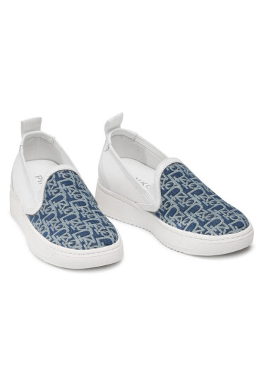 PINKO Гуменки Liquirizia Slip On PE 21 BLKS1 1H20UM Y737 Бял - Mera.bg