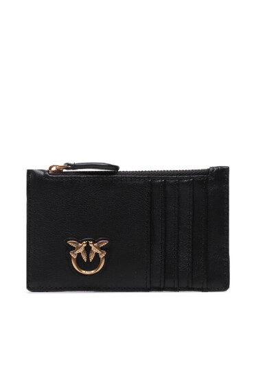 PINKO Калъф за кредитни карти Airone Cardholder PE 23 PCPL 100251 A0GK Черен - Mera.bg