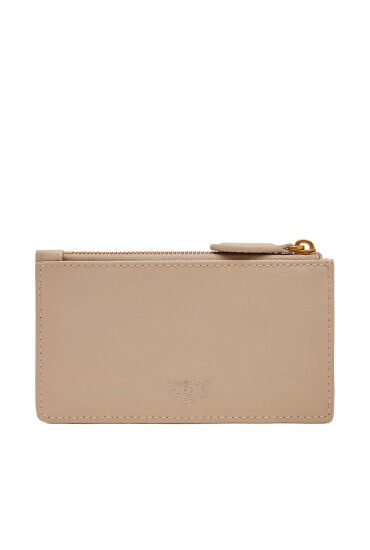 PINKO Калъф за кредитни карти Airone Cardholder PE 25 PCPL 100251 A0F1 Бежов - Mera.bg