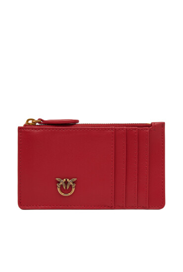 PINKO Калъф за кредитни карти Airone Cardholder PE 25 PCPL 100251 A0F1 Червен - Mera.bg