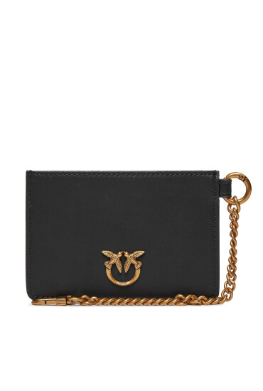 PINKO Калъф за кредитни карти Cardholder Chain PE 24 PCPL 102748 A0F1 Черен - Mera.bg