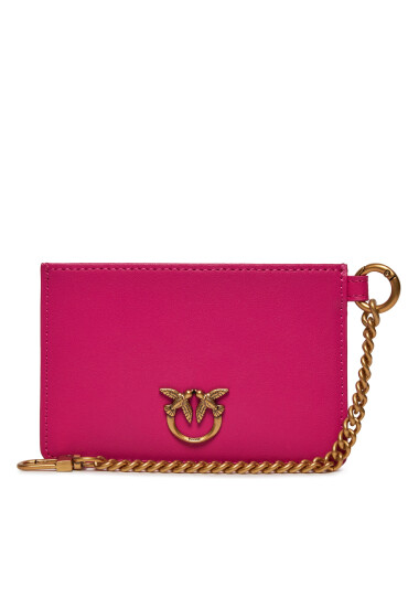 PINKO Калъф за кредитни карти Cardholder Chain PE 24 PCPL 102748 A0F1 Розов - Mera.bg