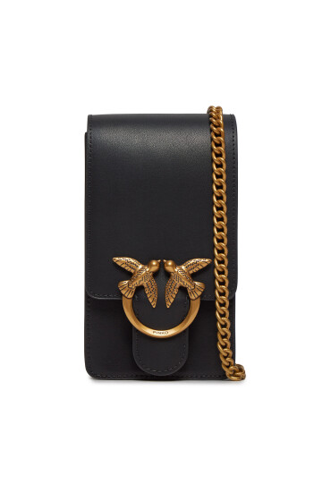 PINKO Чантичка за телефон Love One Smart PE 24 PLTT 102739 A0F1 Черен - Mera.bg