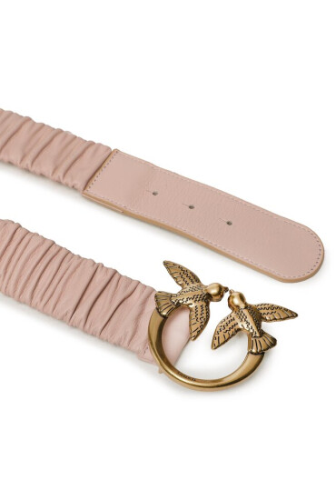 PINKO Колан в талията Love Ruffle H4 Belt 20231 PLT01 100824.A0F2 Розов - Mera.bg