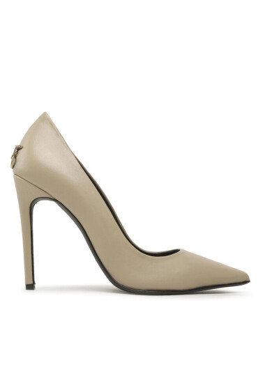 Pinko Обувки на ток Leonie Decolette PE 23 BLKS1 100675 A0N9 Beige D18 - Mera.bg