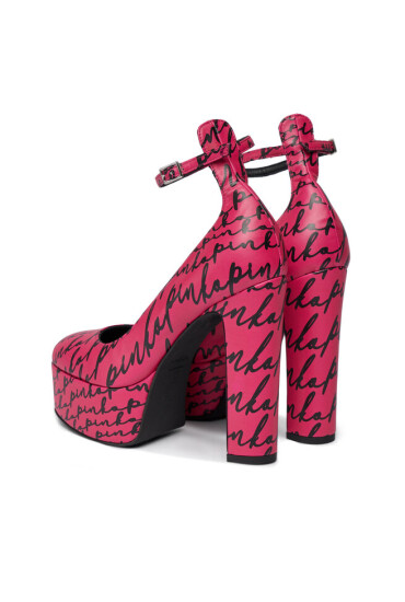 PINKO Обувки на ток Puccini Mary Jane Platform Al 23-24 BLKS1 102011 A1D2 Розов - Mera.bg