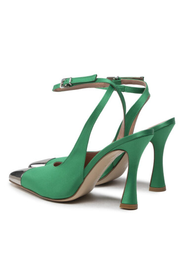 PINKO Сандали Liquirizia Slingback AL 22-23 BLKS1 1H213B A075 Зелен - Mera.bg
