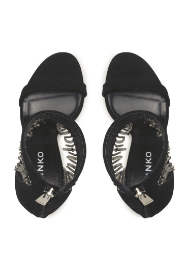 PINKO Сандали Salome Sandalo PE 23 BLKS1 100593 A0NM Черен - Mera.bg