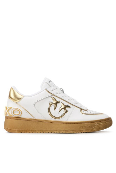 Pinko Сникърси Bondy Sneaker. PE 23 BLKS1 100901 A0RQ Bianco/Oro HZ1 - Mera.bg