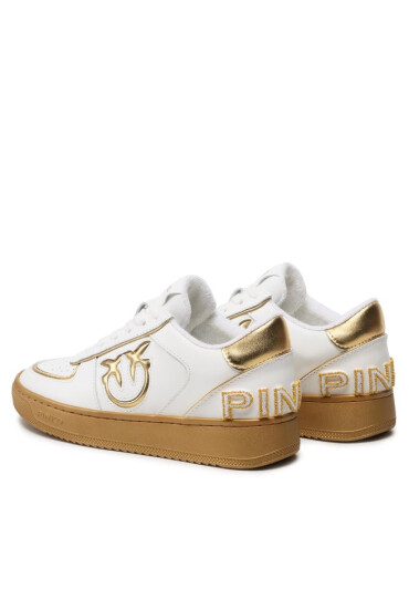 Pinko Сникърси Bondy Sneaker. PE 23 BLKS1 100901 A0RQ Bianco/Oro HZ1 - Mera.bg