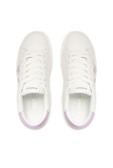 Pinko Сникърси Klum Sneaker PE 23 BLKS1 100899 A0NY Bianco/Lil ZY4 - Mera.bg