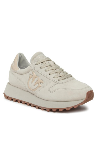 Pinko Сникърси Los Angeles Sneaker AI 23-24 BLKS1 101629 A0N8 Бежов - Mera.bg